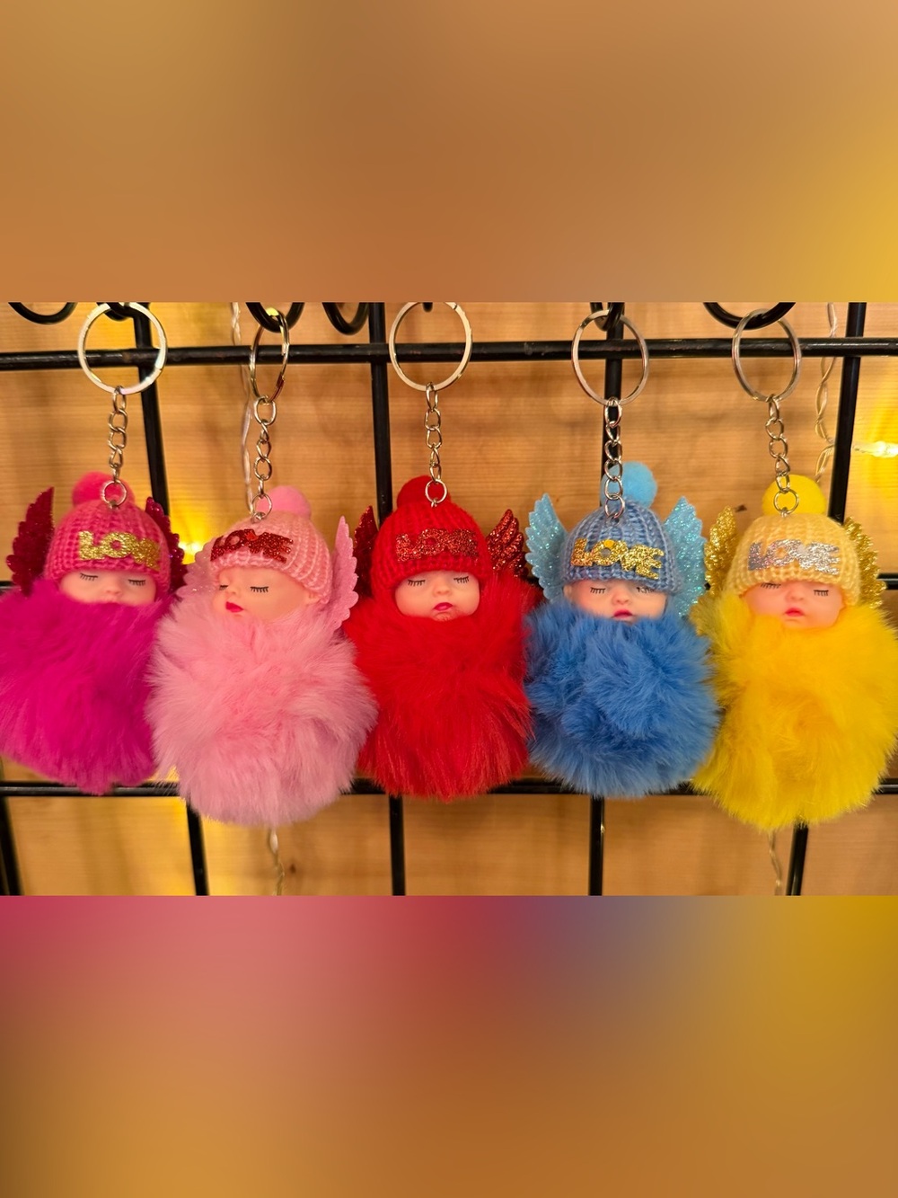 Angel Baby Keychains